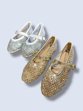 Flat con brillanti (2 colori)